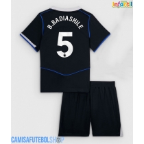Camisa de time de futebol Chelsea Benoit Badiashile #5 Replicas 3º Equipamento Infantil 2025-26 Manga Curta (+ Calças curtas)